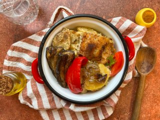 Gratin de poisson blanc à la patate douce