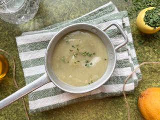 Velouté muscadé de panais aux châtaignes