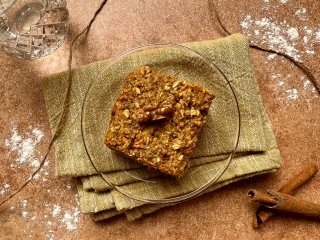 Gâteau aux poires et aux noix