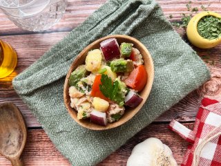 Salade d'avocat au citron confit